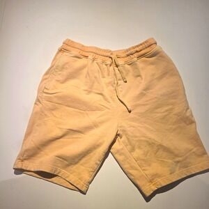 Talentless Men's Beige Terry Cotton Sweat Shorts XL